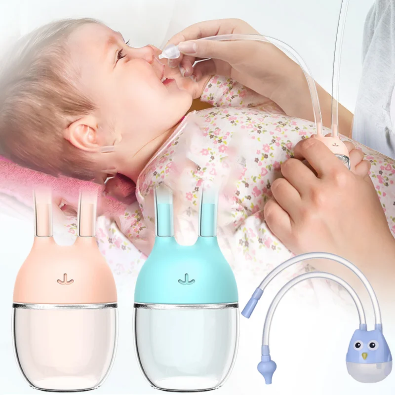 Baby Nasen reiniger Sauger Werkzeugs chutz Kinder Mund Saug katheter wasch bar Typ Neugeborene Gesundheit Nasen pflege Aspira tor nasal