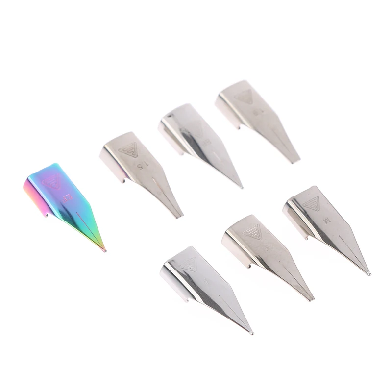 Set of 3 Dazzling Art Pen Nibs for School and Office Use