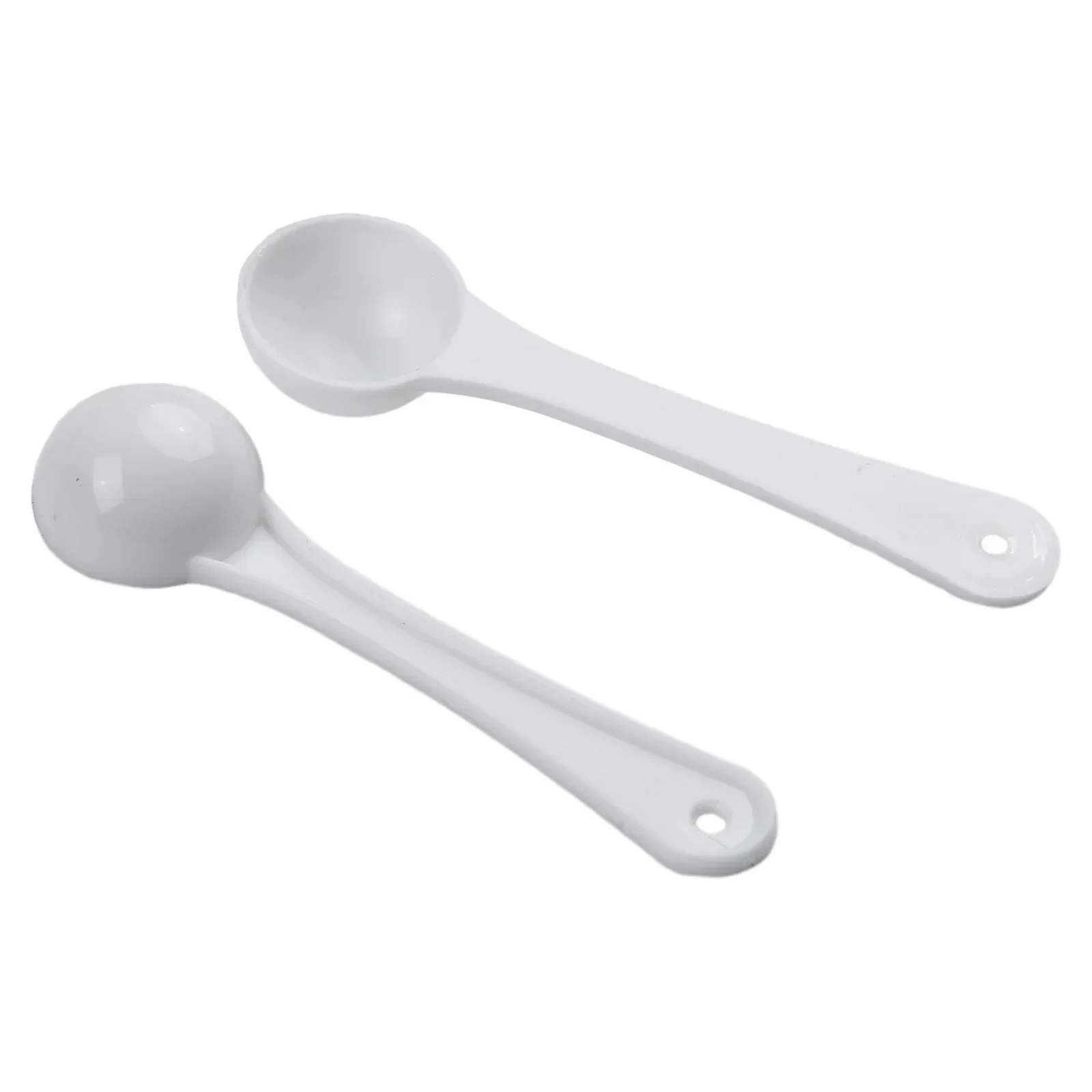 1g Plastic Measuring Spoons Coffee Protein Milk Powder Scoop PP White Durable Kitchen Measuring Scoop 50pcs kitchen measuring spoons measuring spoon set measuring cup and spoon set plastic kitchen scoop