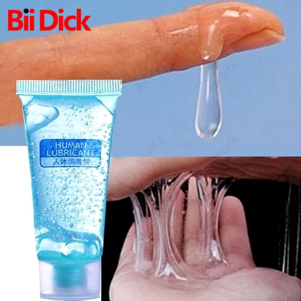 Sex Lubricant Water-based Transprant Human Body Sex Oil Vaginal Anal Gel Adults Product Homosexual Lubricant Dick Lube 25ml