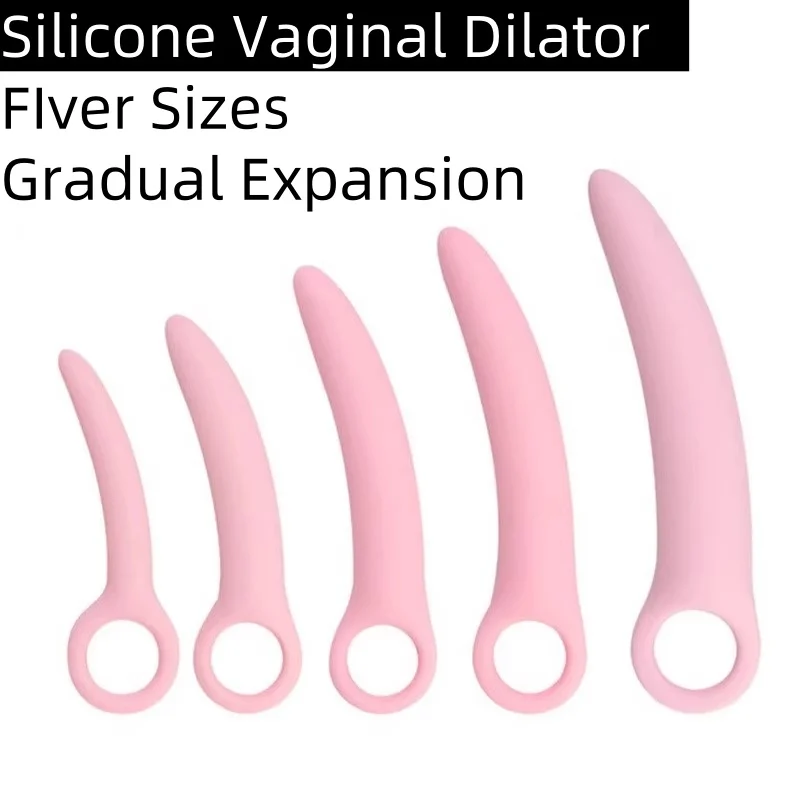 Vaginal Dilator Spasm Relief Desensitization Trainer for Women, Vaginal Expansion Rod, Intimacy Enhancer anal dildo， sex toys