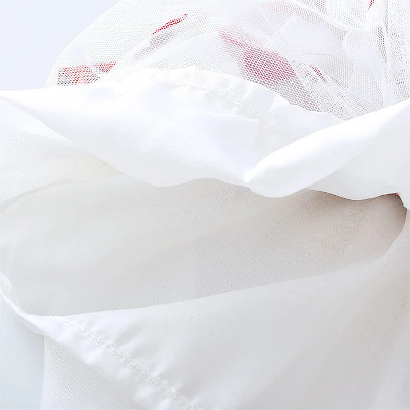 Spring Autumn Baby Girl Dress Lovely Kid Flower Bow Children Clothing Princess Evening dresses Toddler Clothes 0-4 Y Long Sleeve