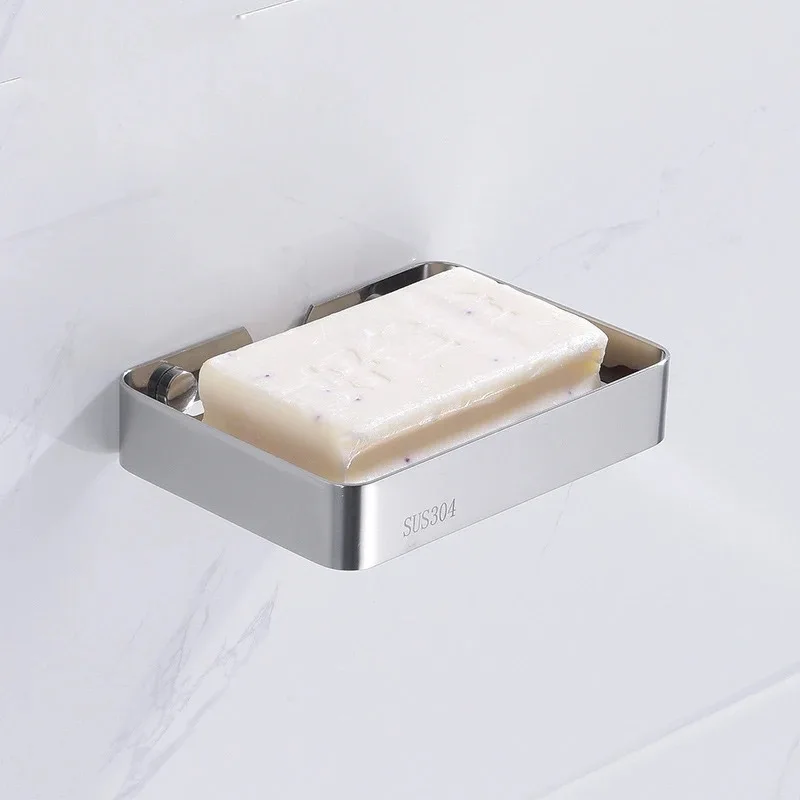 Stainless Steel Wall Mounted Soap Sponge Organizer - Image 5