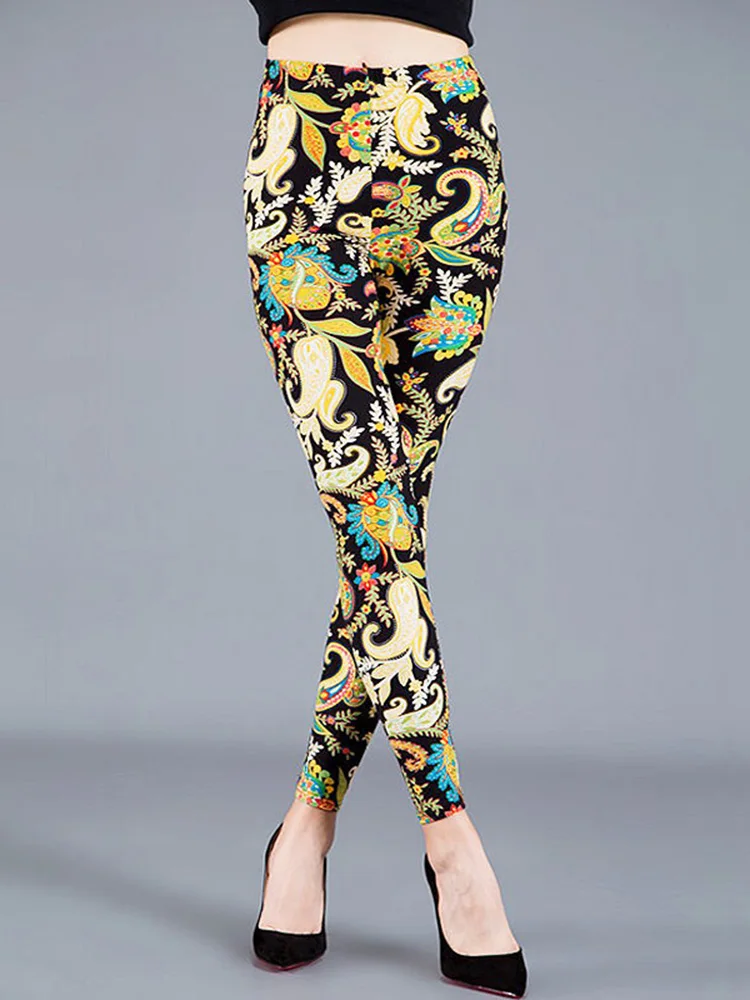 

NDUCJSI 2022 Hot Sexy Pants Elastic Fitness Leggins Women Legging Graffiti Printed Fashion Soft Stretchy Gym Trousers Dropship