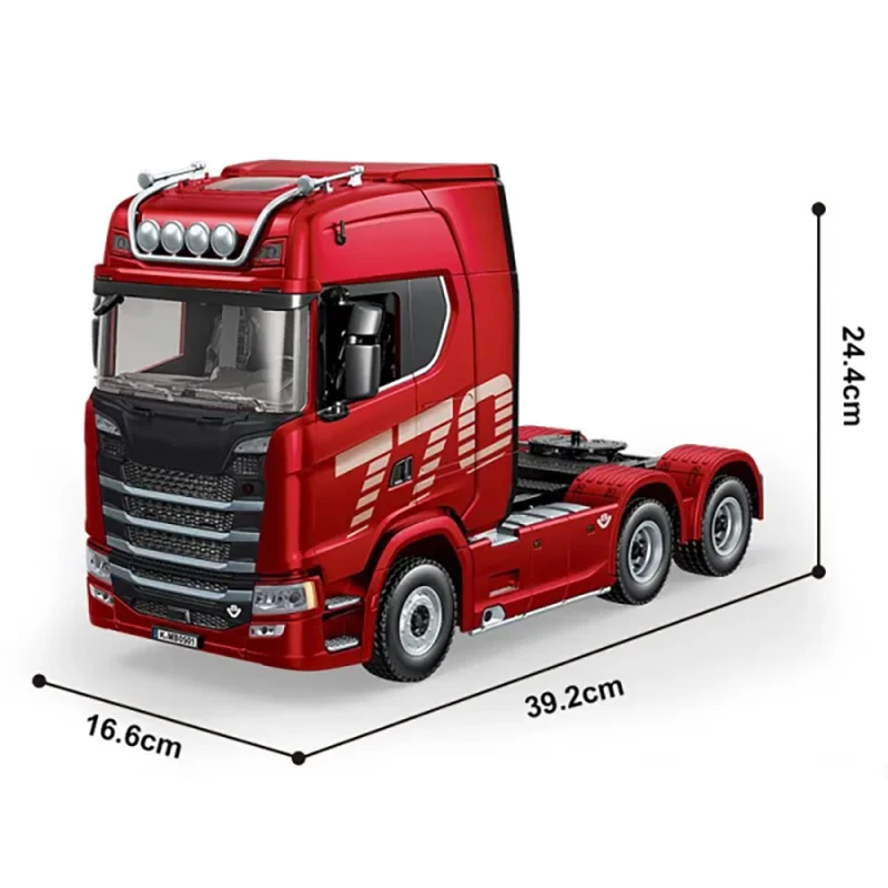 HUINA 1501 1/18 RC Truck 19CH 770S Alloy Tractor 2.4G remote