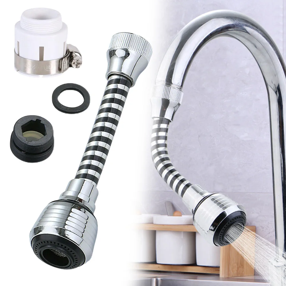 Bubbler Faucet Kitchen PVC Sink Tap Spray Head° Flexible Attachment Bendable Household Products 100% Brand 2