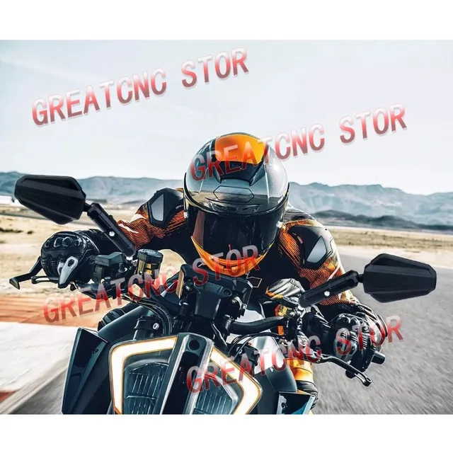 High Quality Universal Motorcycle Rear View Mirrors Foldable Rear View Handlebar Side Mirror Angle Adjustable