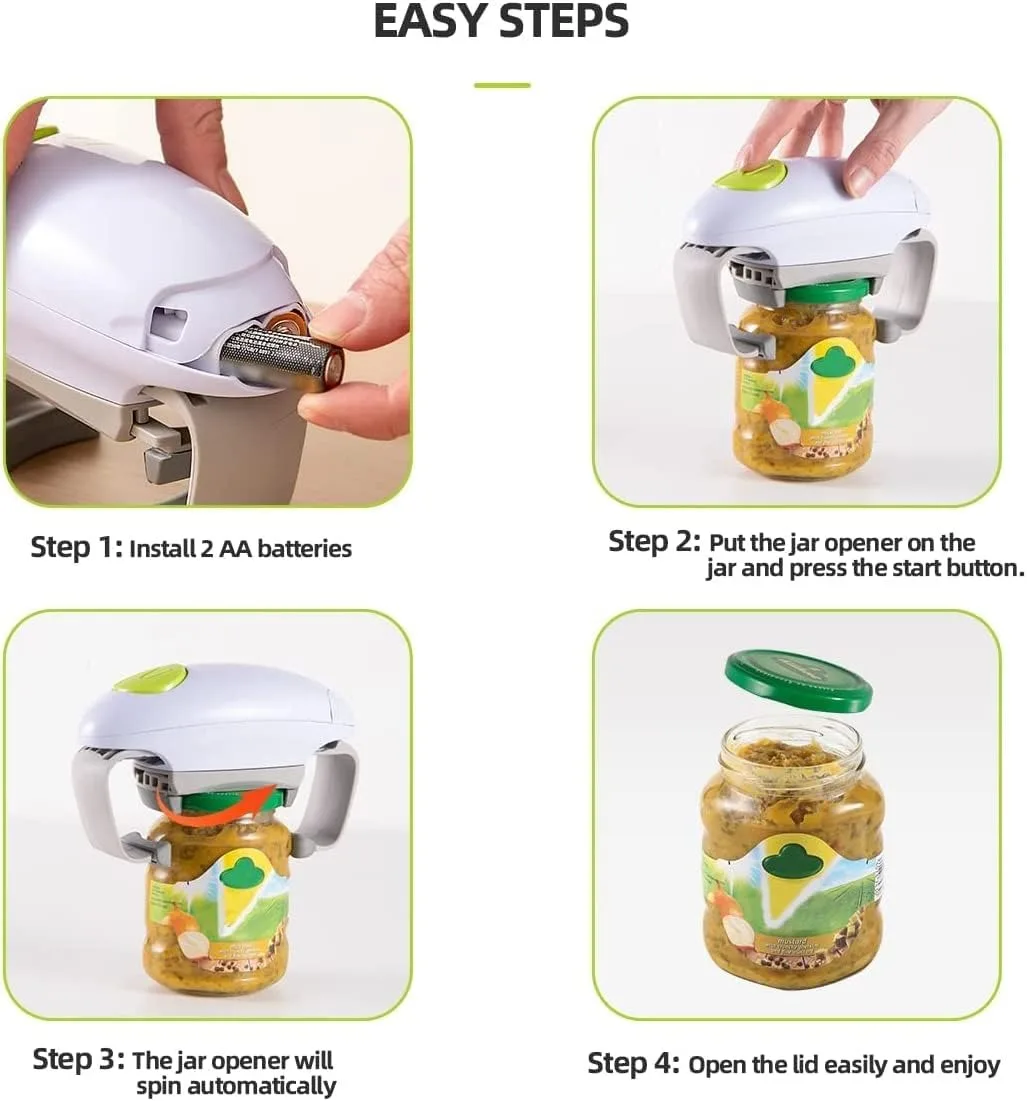Description Picture 3 of itemElectric Wine Opener Corkscrew Beer Wine Bottle Can Safety Higher Torque Home Kitchen Battery Automatic Jars For Weak Hands