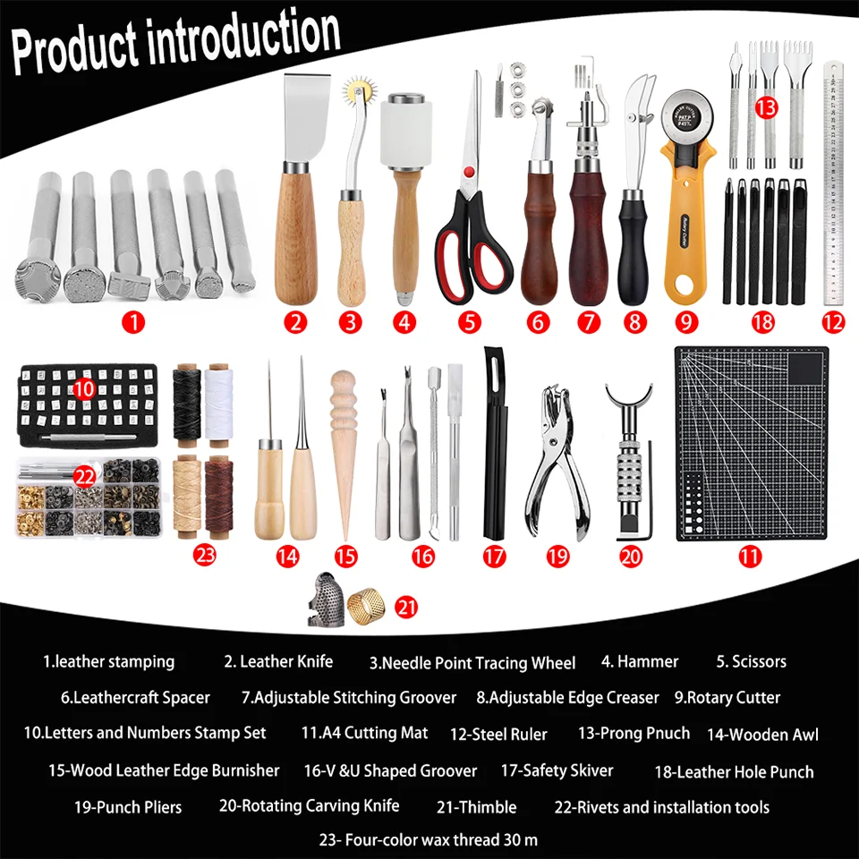 Leather Craft Tools Kit 2