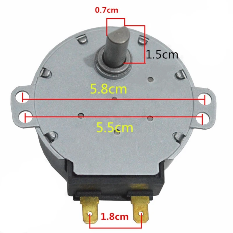 Microwave Oven Tray Synchronous Motor SSM-23H 6549W1S018A for lg microwave oven accessories