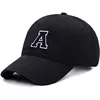 Initial Letter A-Z Embroidery Cotton Baseball Cap for Men & Women Unisex Dad Hat Sun Hat Outdoor Sports Wholesale & Dropshipping 4