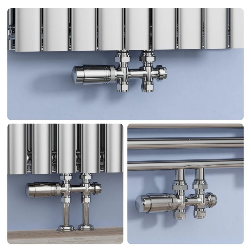 Multiblock Radiator Center Connection Valve Fittings Set Radiator Center Connection