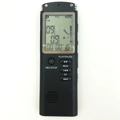 휴대용 32 기가 바이트 원래 음성 레코더 USB 전문 96 시간 LCD 딕터폰 WAV MP3 플레이어와 디지털 오디오 음성 레코더 2