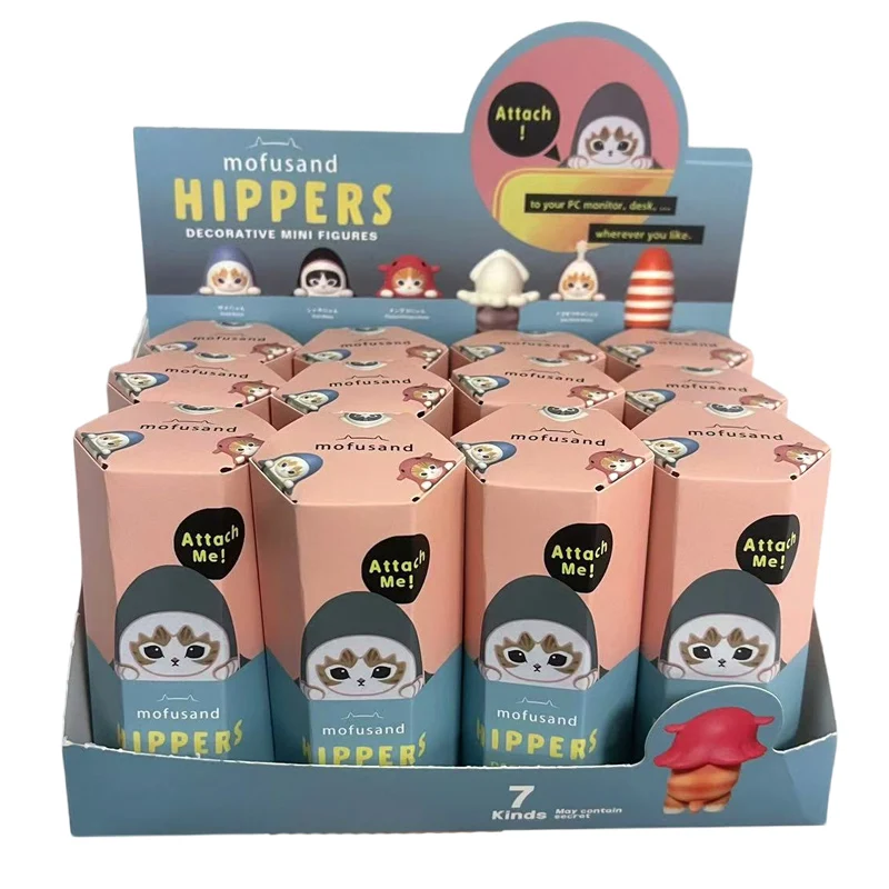 mofusand HIPPERS デコレーションミニフィギュア 2box Authentic 2024 Mofusand Hippers Mini Figure - Confirmed