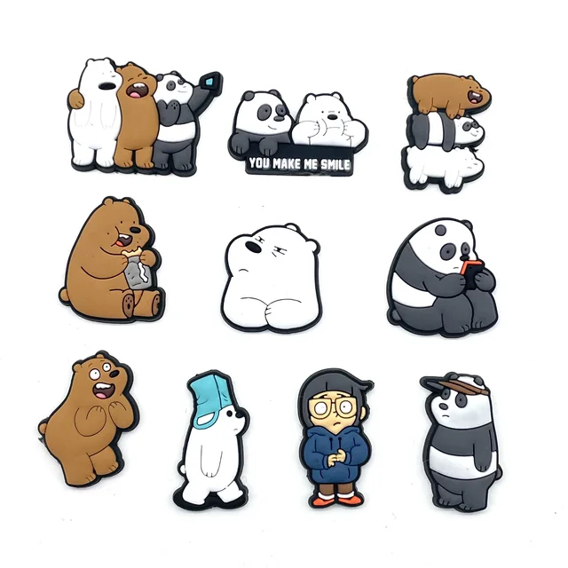 귀여운 곰으로 크록스를 개성 넘치게 장식하세요!
