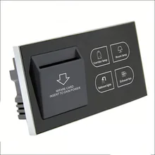 

G-Tech plus Hotel Electrical Light Switch Control Panels for Hotel Customized Guest Room Control System