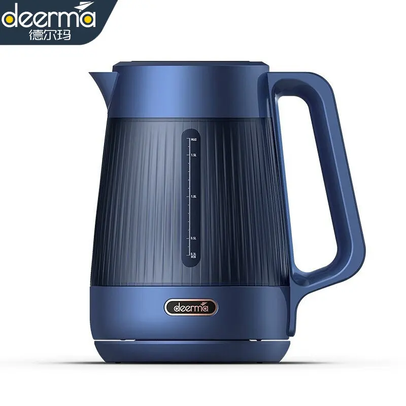 

Deerma DEM-SH10 Electric Kettle 1.7L Temperature Adjustment Water Boiler Auto Insulation 1800W Underpan Heating Teapot 220V