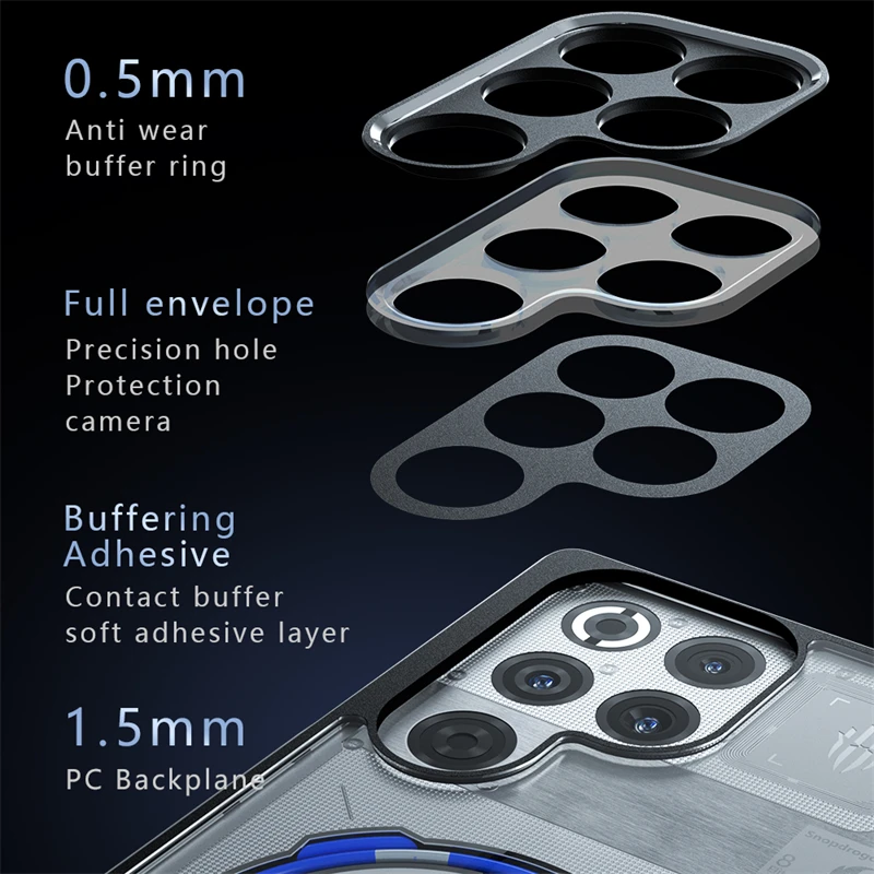Sleek Matte Transparent Protective Phone Case