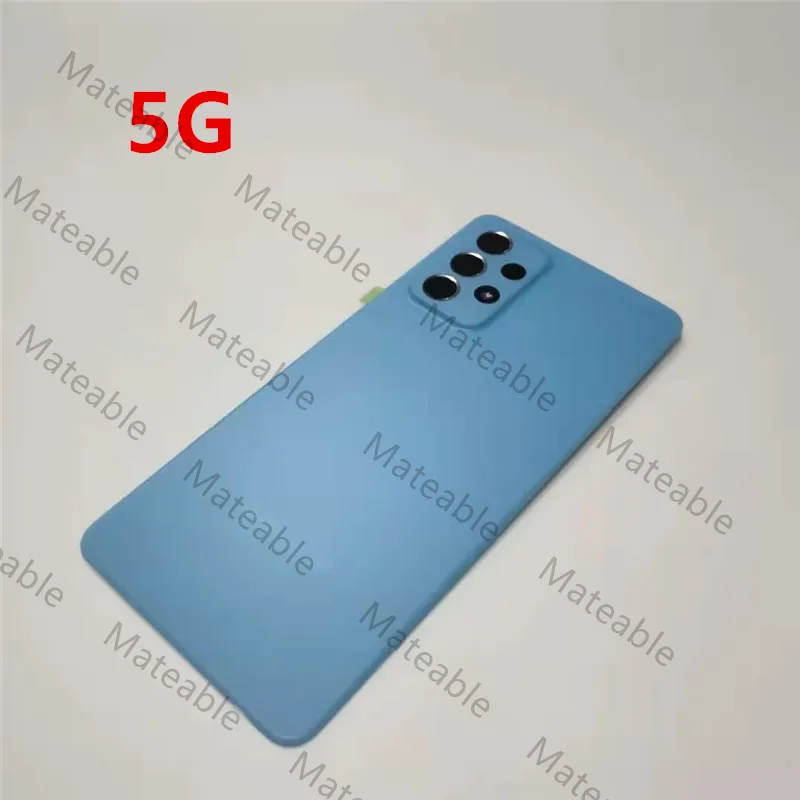 A326 A325 삼성 갤럭시 A32 5G 4G 플라스틱 배터리 백 커버 수리 교체 도어 후면 케이스 + 카메라 렌즈