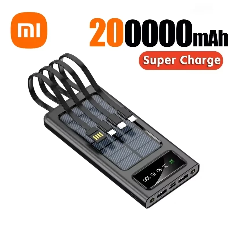 Black 200000mAh