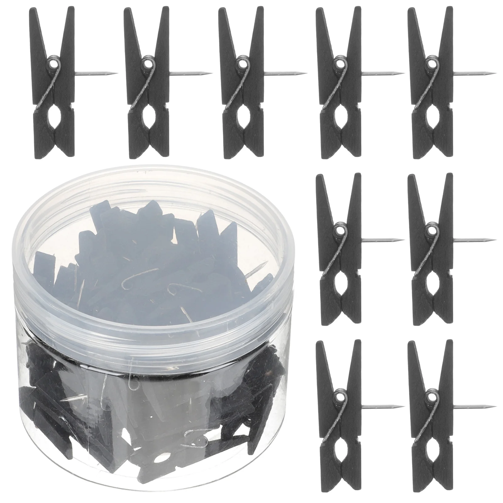 Message Board Thumbtack Clip Tacks 50 Pcs Decorative Metal Wooden Crafts Push Pins