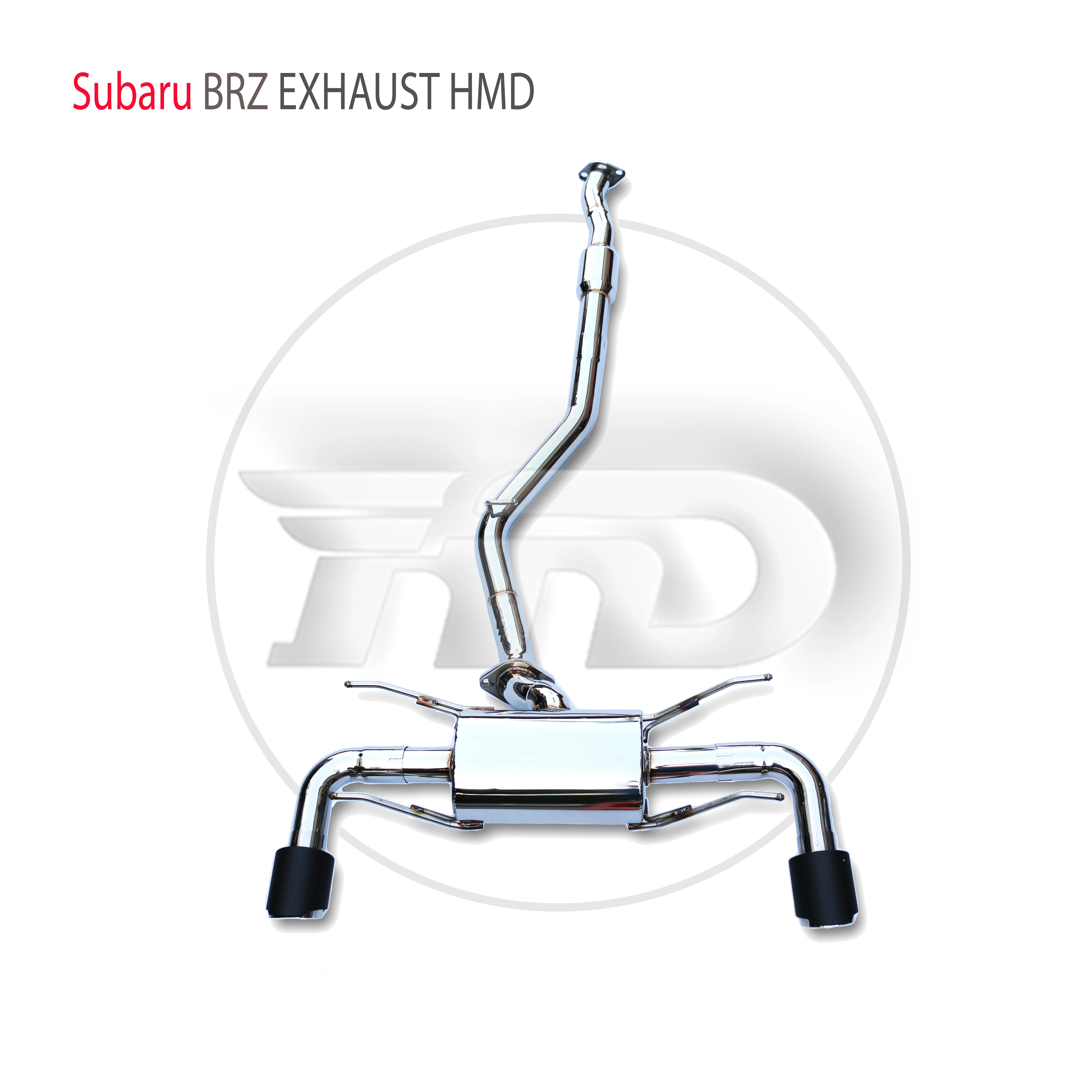 

Выхлопная система HMD из нержавеющей стали, эффективный Catback для Subaru BRZ, автомобильные аксессуары, электронные аксессуары