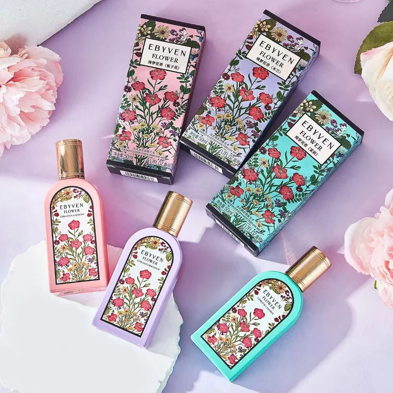 Women's Perfume Set Long-lasting Fragrance Flower Joy Blooming Water Of Flowers Floral Scent Eau De Toilette Valentine Day Gifts 1