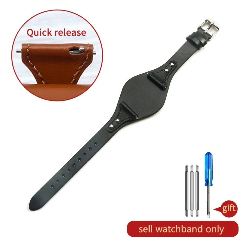 Fossil Women's Genuine Leather Cowhide Watch Strap - 18mm Waterproof Soft Watchband