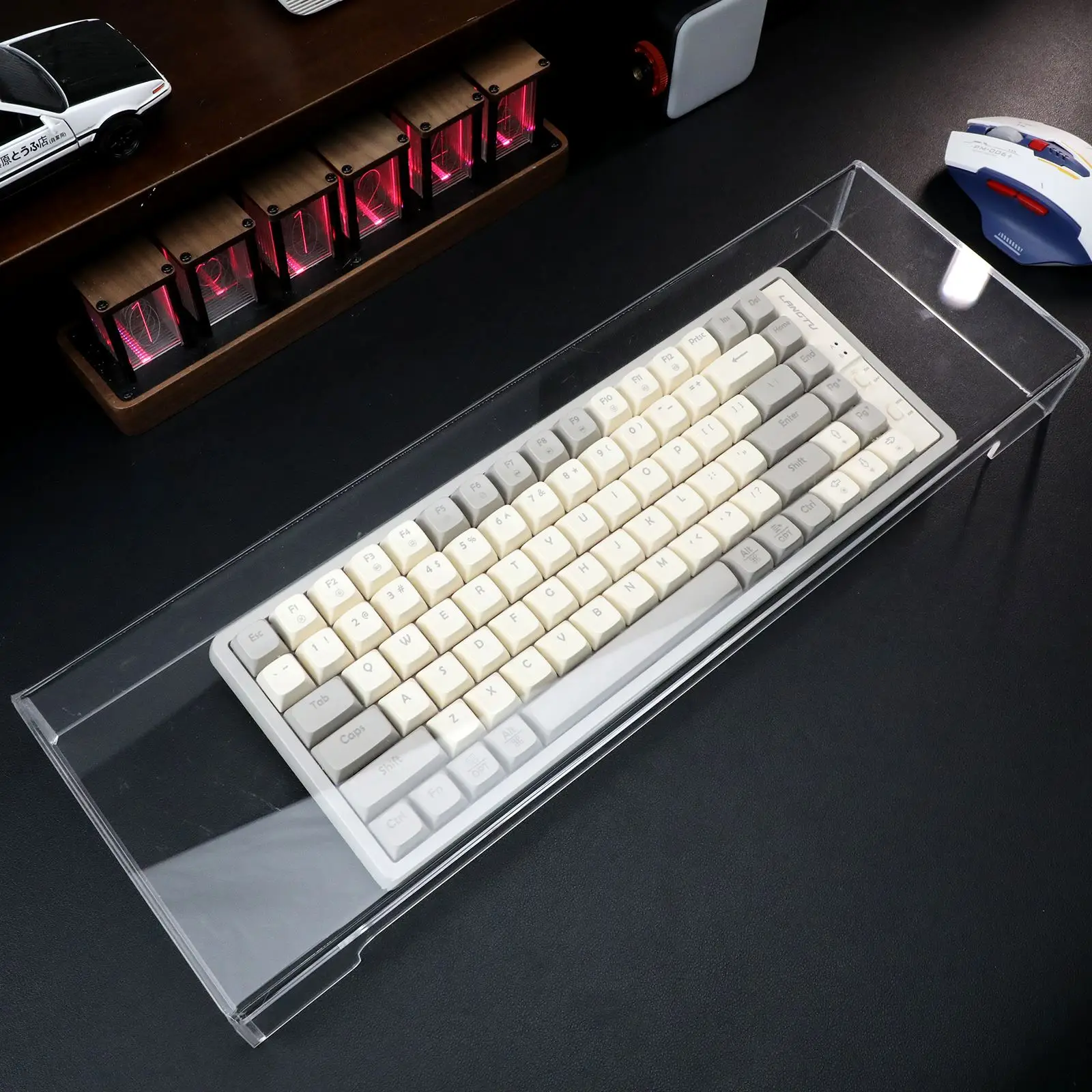 Keyboard Dust Cover Flat Household Water-proof Case Protective Acrylic Anti-dust Clear Protector Office Dust-proof Protector