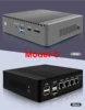 2024 New 11th Pentium N6005 N5105 2.5G Soft Router 4 Intel i226 Nics 2*NVMe 2*DDR4 Fanless Mini PC Firewall Appliance VPN Server 6