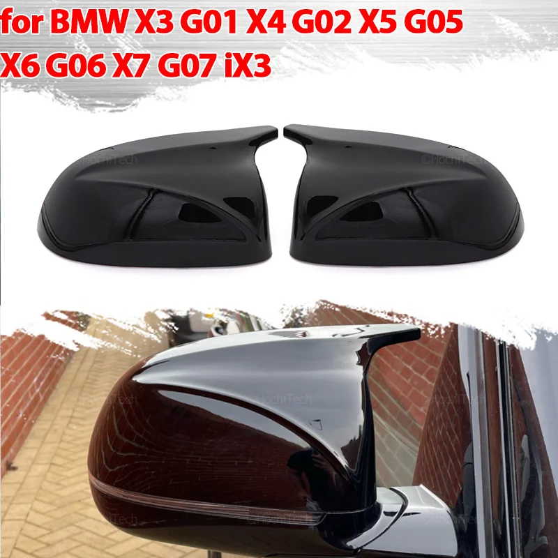 

Carbon Fiber Rearview Mirror Cap Wing Side Mirror Cover Fit For BMW X3 G01 iX3 X4 G02 X5 G05 X6 G06 X7 G07 G08 2018 2019-2023