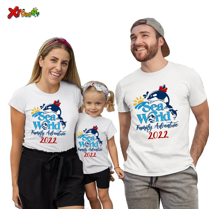 2022 Sea World Family Adventure Shirts 