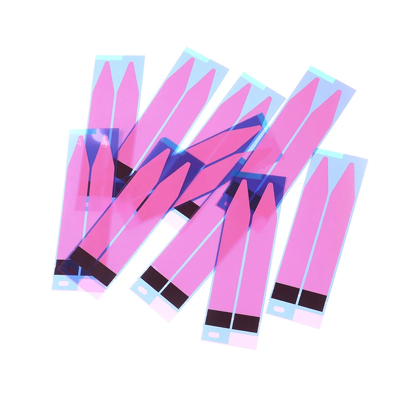 Battery Stickers Phone Back Adhesive Tape Phone Adhesive Tape Phone Adhesive Stickers Universal Battery Adhesive Sticker Trackless Tape Strip 10pcs for IPhone/Huawei