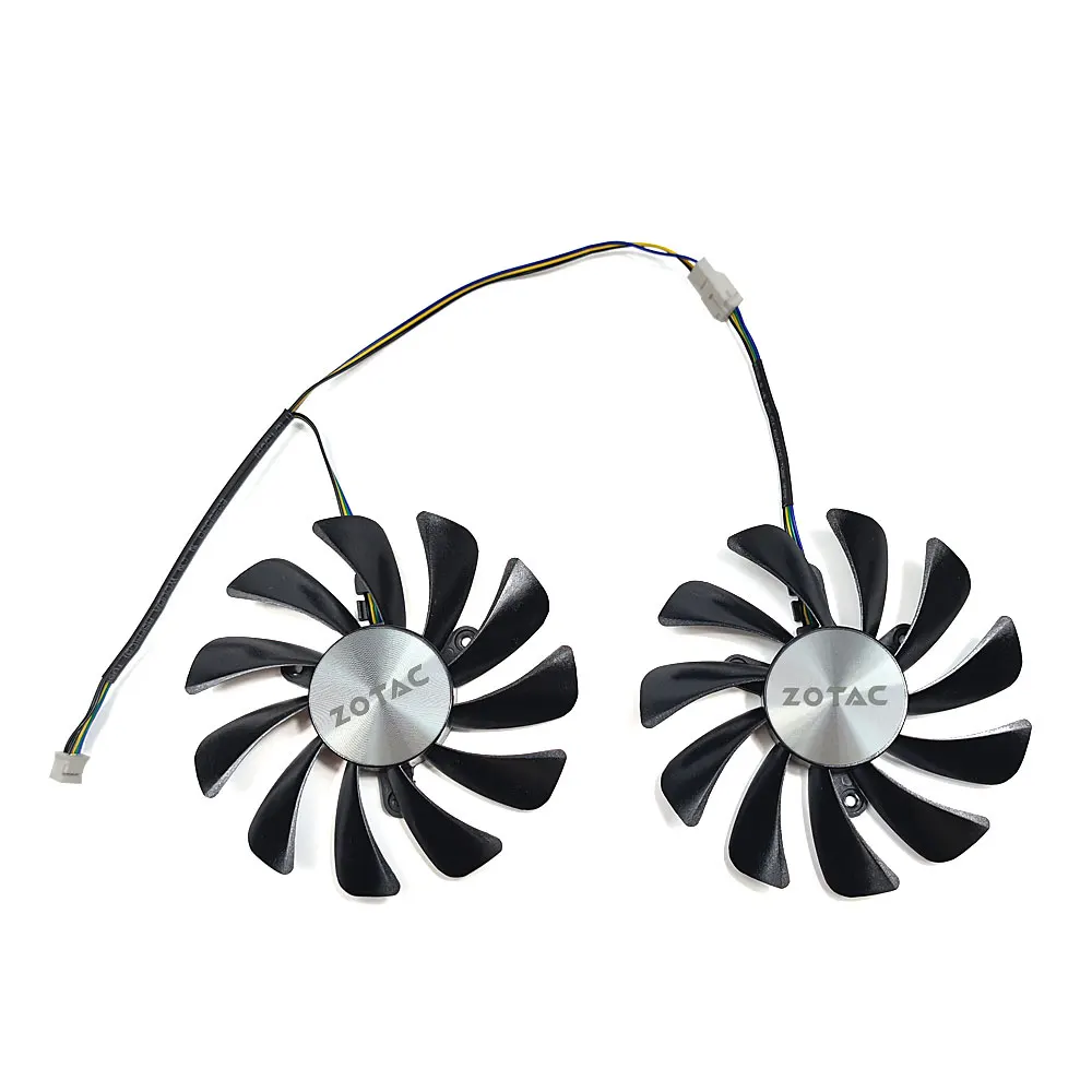 Ventilador de Refrigeração Gpu para Zotac Edição Amp Gaa8s2u Gtx 1070 1070ti 1080 1080ti 4pin Novo 95 mm - Imagem 5
