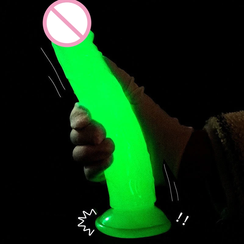 Luminous Simulation Dildo Realistic Penis For Women Suction Cup XL Thick Couple Erotic Sex Anal Adult Toys For Men Toy sex toys