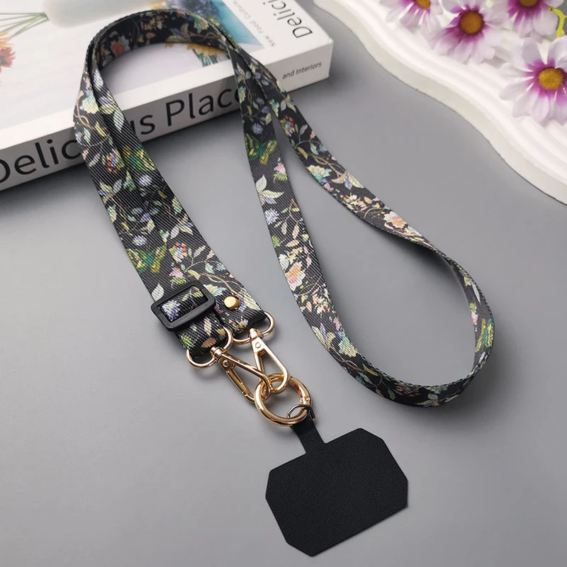 Adjustable Crossbody Phone Lanyard with Anti-Lost Neck Strap