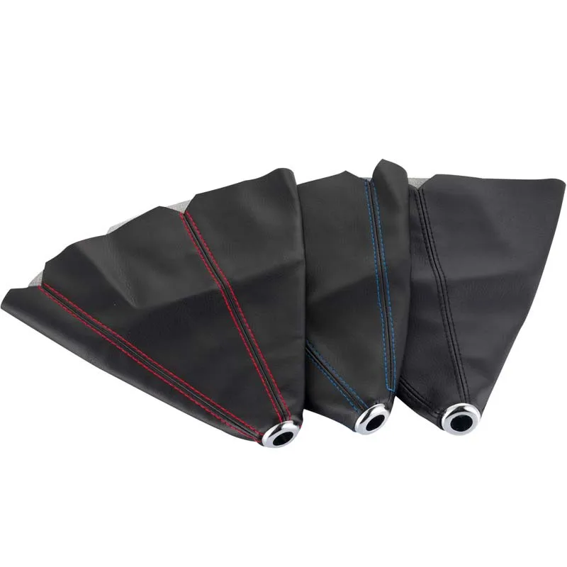 16mm Universal Car Gear Shift Cover Pu Leather Automatic Manual Lever Knob Boot Cover Legging