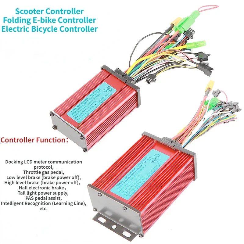 24V/36V/48V 250W 350W S866 Electric Bike Controller Scooter Brushless with LCD Display Panel for E-scooter Kick Bicycle E-bike