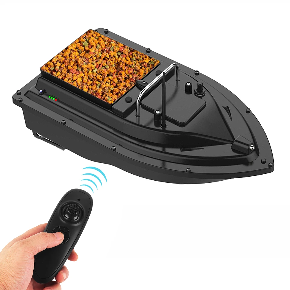 500m rc Fishing Bait Boat RC Fish Finder Rowing Nesting Ship Hook Boat  Automatic Single Warehouse Speedboat Toys