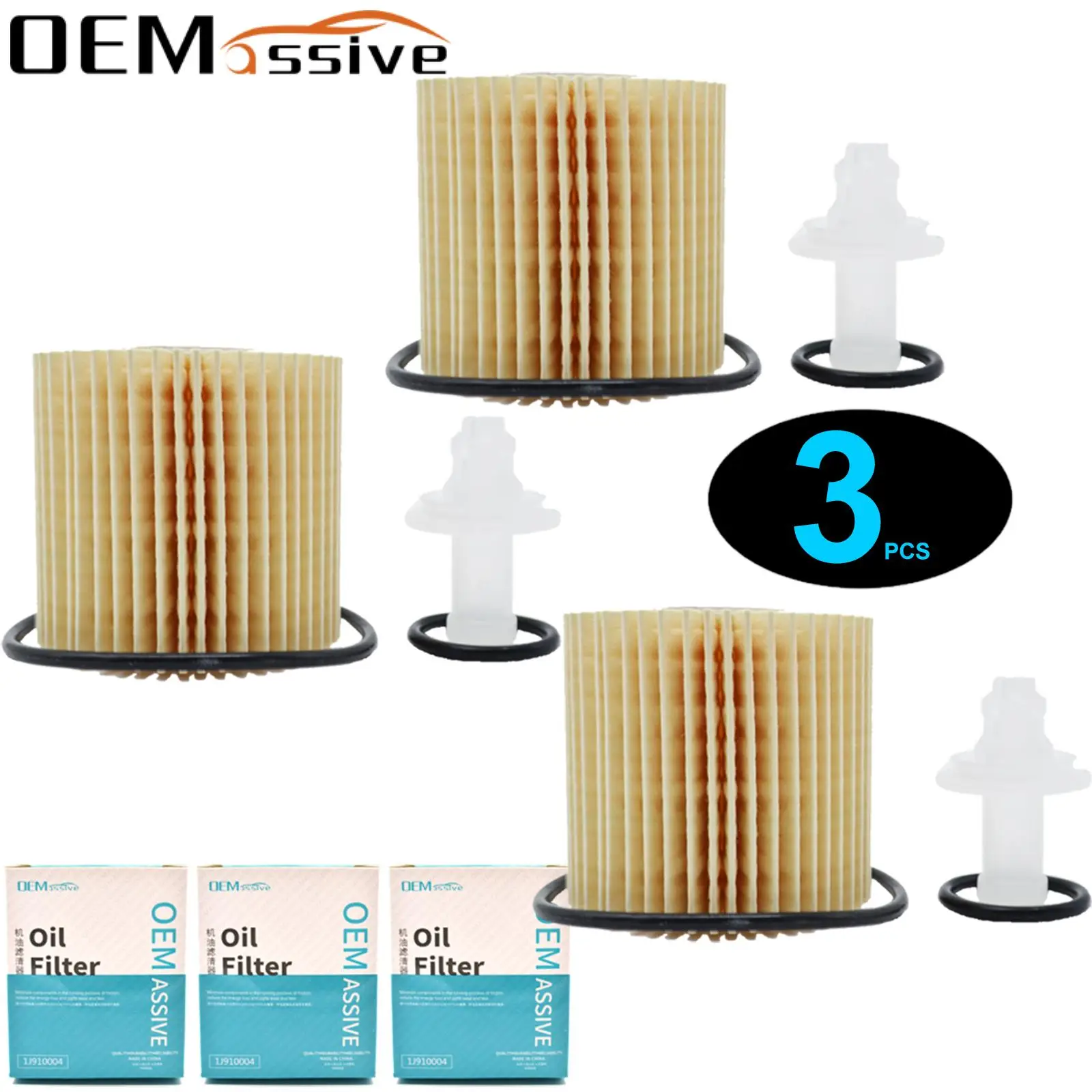 5pcs Oil Filters For Toyota Corolla Prius Prius V C-HR Scion XD - Foto 8