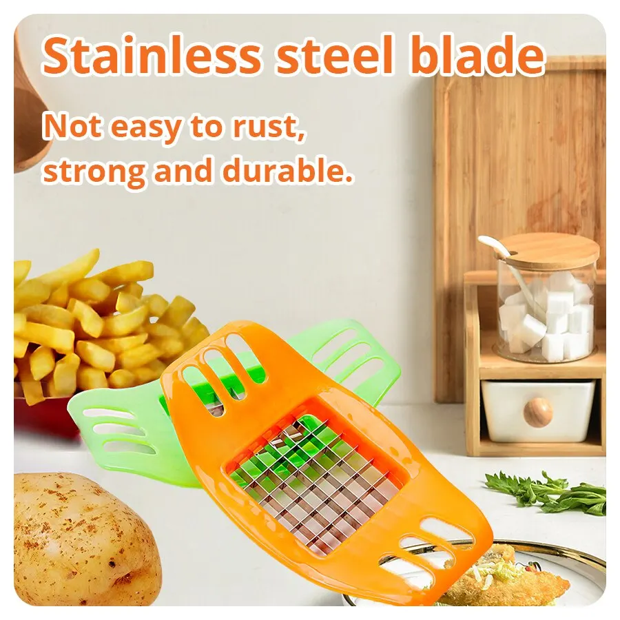 Stainless Steel Vegetable Potato Slicer Cutter Chopper