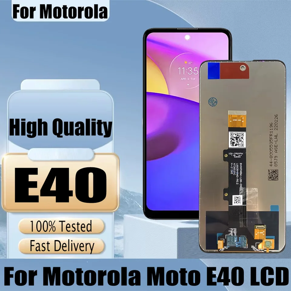 Display LCD Touch Screen Per Motorola Moto E40 XT2159 – Nero (Compatibile)
