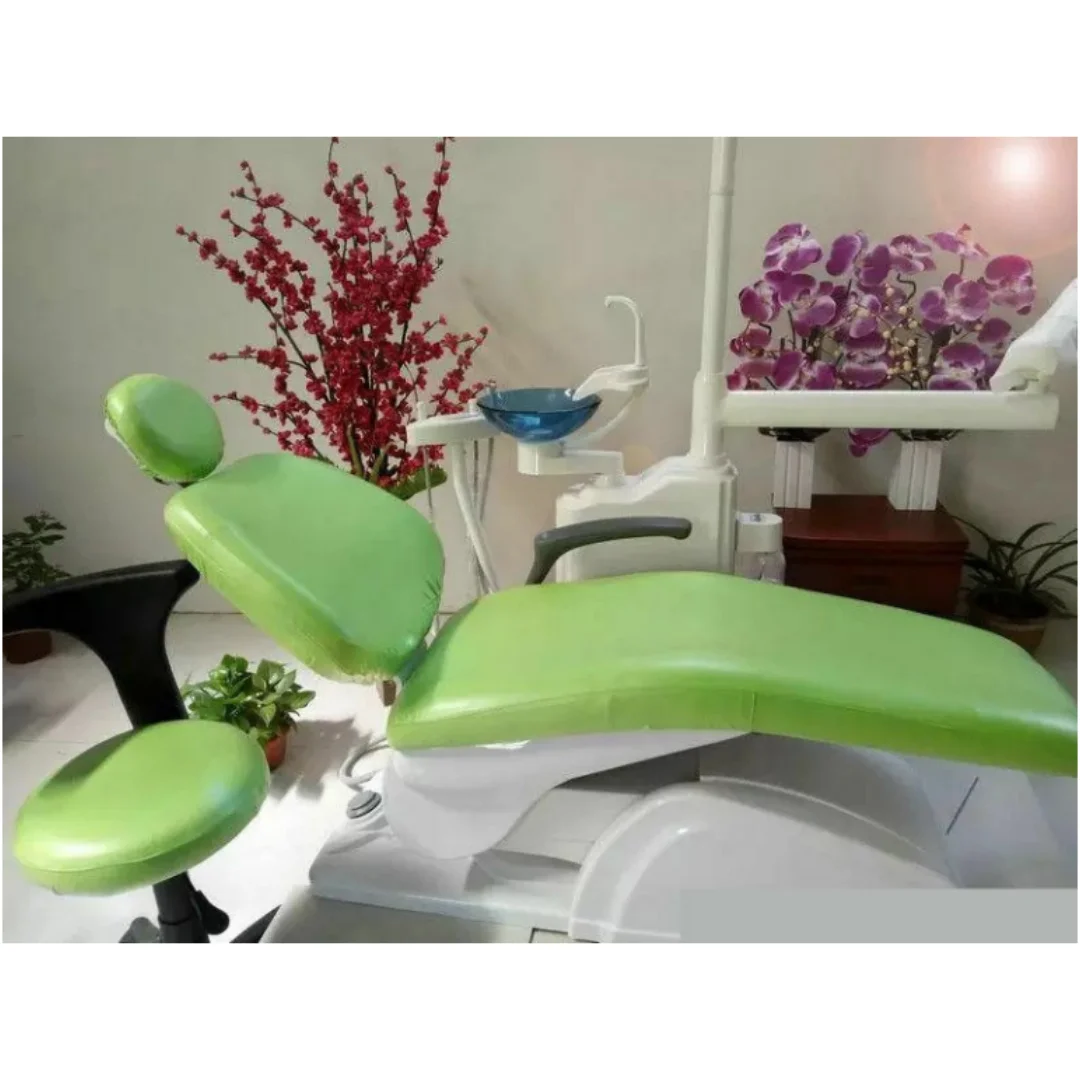 

Чехол на стул стоматологического блока, рукава сиденья, детали стула, водонепроницаемая защитная пленка из ПУ кожи, Apple Green