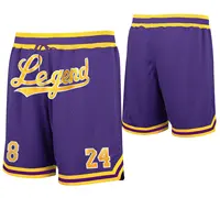 Legend Number 24 Basketball Shorts Men's Loose Beach Shorts Quick Dry Shorts For Summer Women 3D Casual Oversized Sport Shorts 1