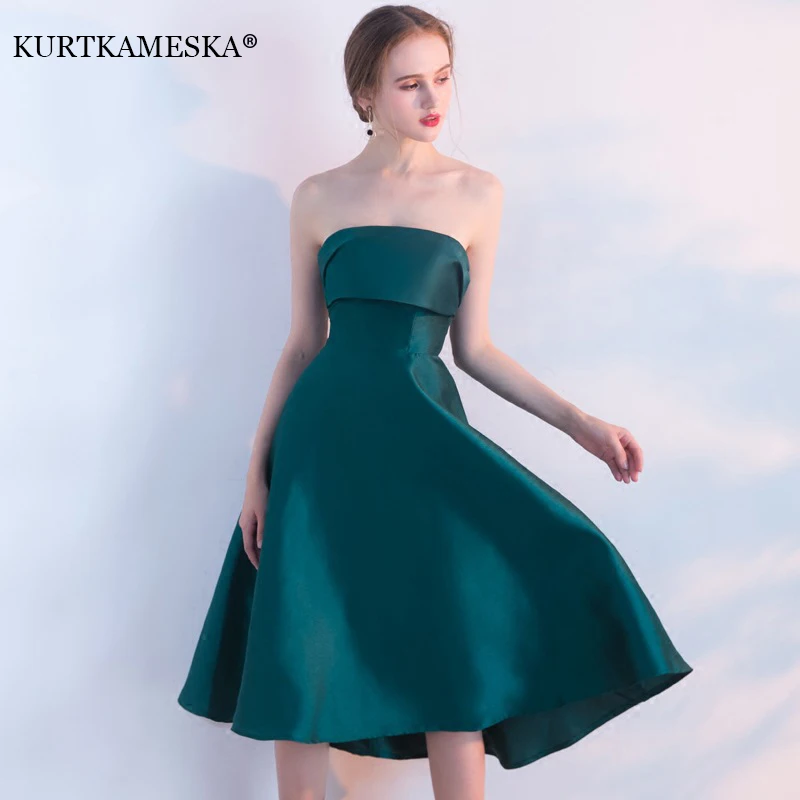 

Sexy Strapless Wedding Bridesmaid Formal Party Dresses for Women Summer 2023 Elegant Slim Long Prom Evening Guest Birthday Dress