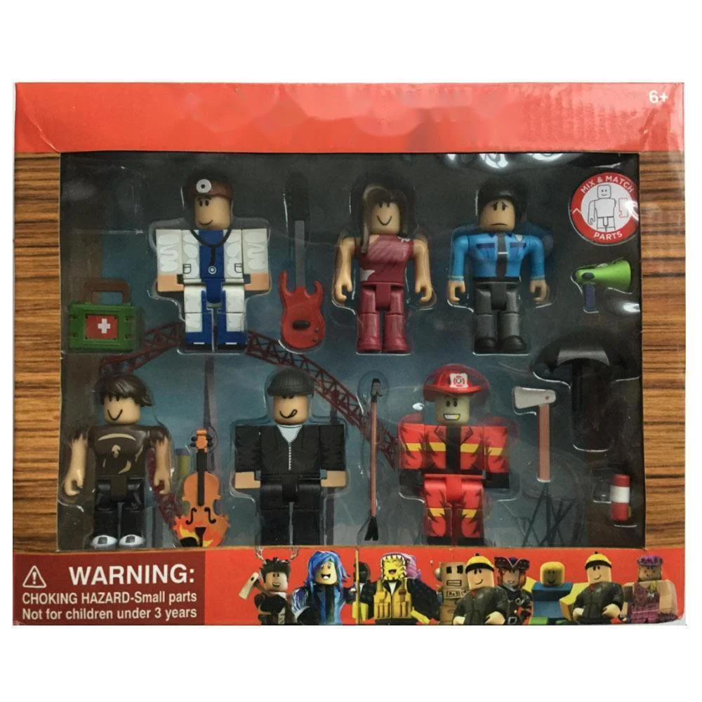 thumbnail image 1 of 1 juego de figuras de acción de PVC, modelo de anime, figuras para decoración, colección de muñecas, juguetes, regalos de Navidad para niños, 1 of 5