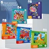 Kids Magnetic Puzzles Leveled Puzzles for Kids Age 2 Up Preschool Learning Jigsaw Puzzles Travel Games and Travel Toy for 2 3 4 4