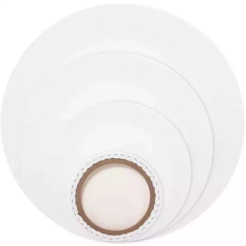

Canvas Frames 2Pcs 40Cm Round Canvas Boards Painting Stretched Canvas Blank Cotton Canvas Panels