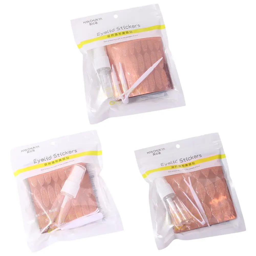 Auxiliary Tool Mesh Type Eye Lift Strips Self-adhesive Fiber Invisible Eye Stickers Double Eyelid Tape Lace Mesh Eyelid Sticker