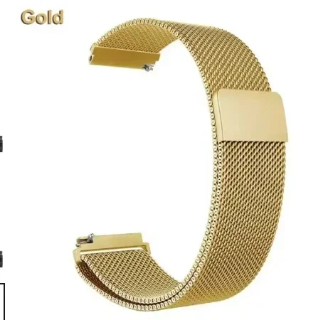 Enhanced Metal Band for Honor Watch - Premium Stainless Steel Strap, 20mm/22mm